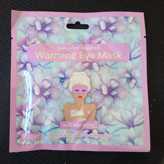 Lavender Scented Warming Eye Mask