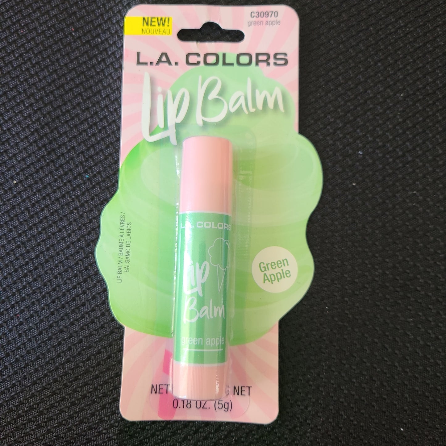 LA Colors, Lip Balm, Green Apple