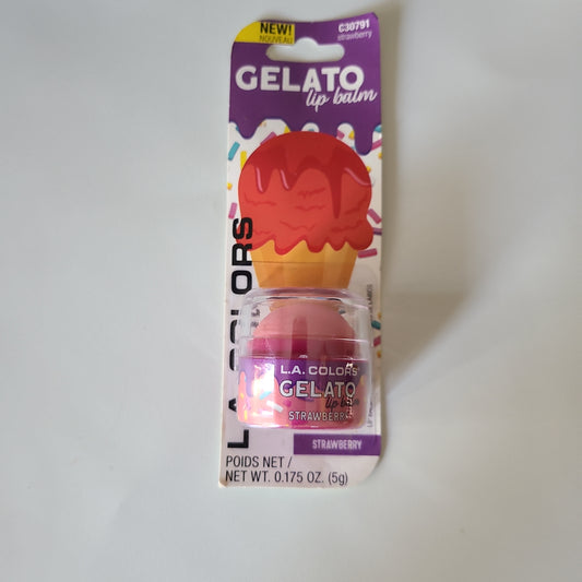 LA Colors, Gelato Lip Balm, Strawberry