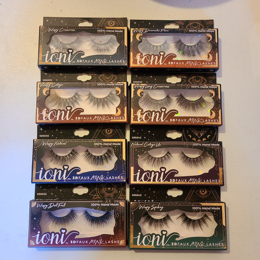 Ioni 3D Faux Mink False Lashes Holloween