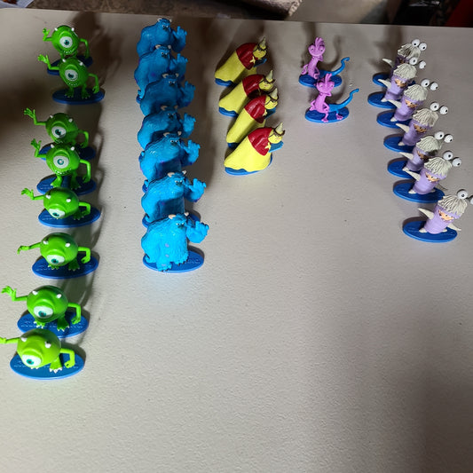 Disney Pixar Monsters Inc Micro Collection Opened