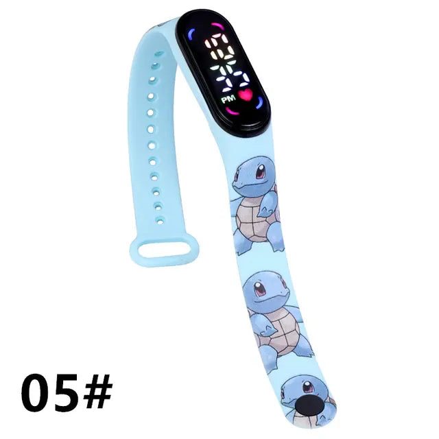 Pokemon Strap LED Electronic Watch 