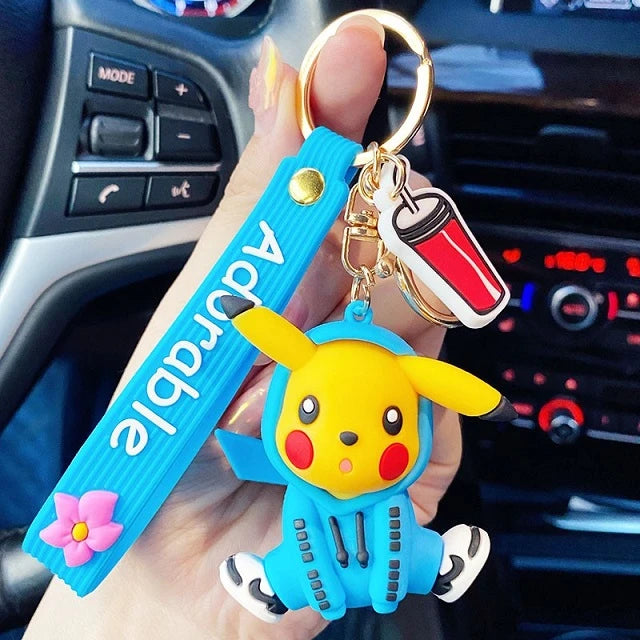 Pokemon Fashion Keychain Bag Keyring Pendant